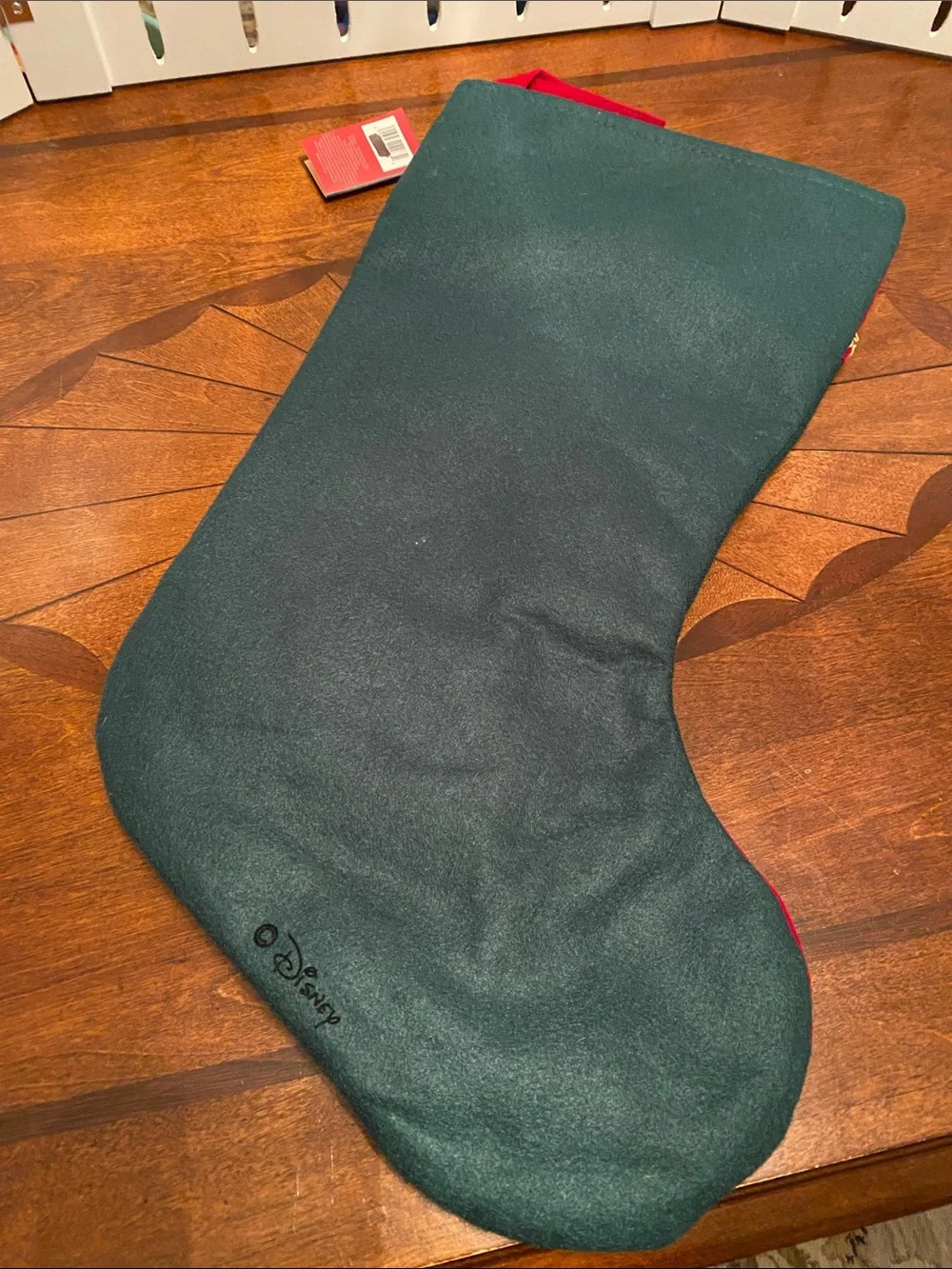 Vintage Disney Large 20” Felt 3 D Tigger Caroling Stocking